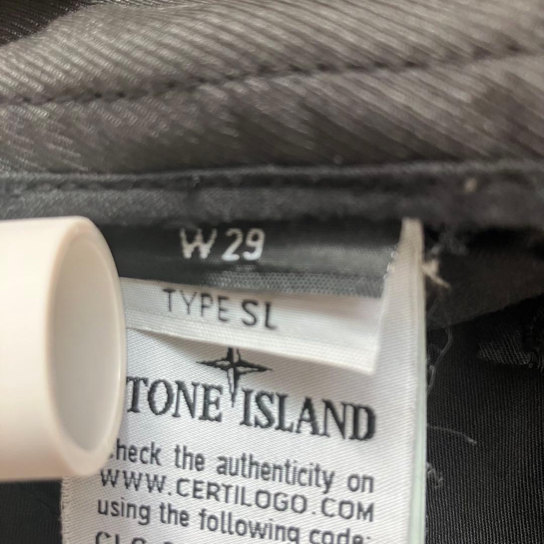 STONE  ストーンアイランド　ブラック カーゴパンツ　W29