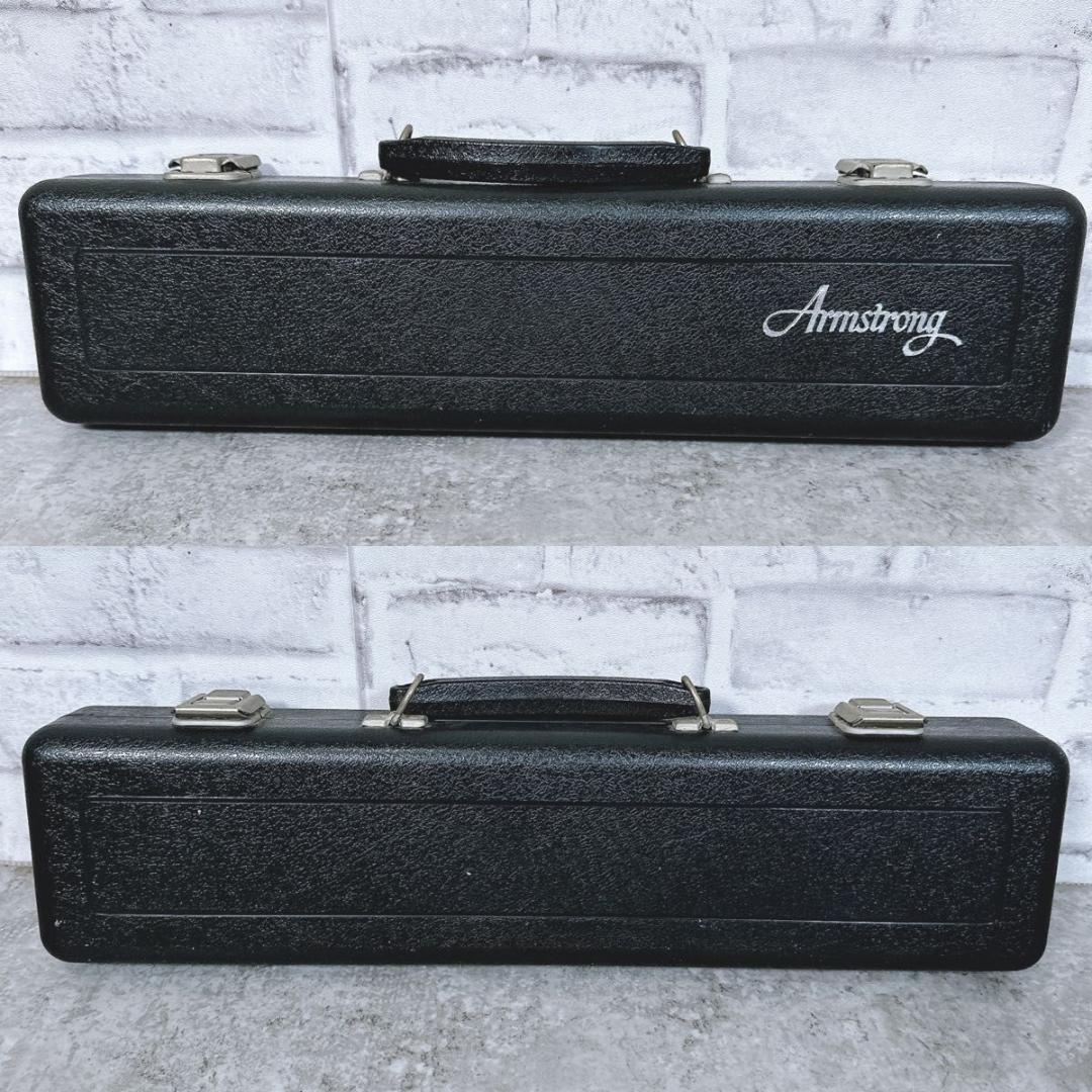 希少 アームストロング Armstrong 303 フルート頭部管銀製 調整済み