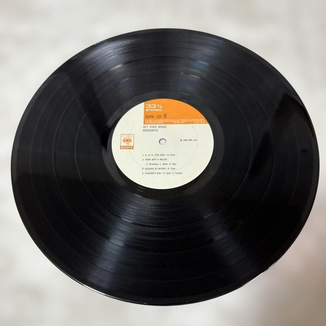 Aerosmith Get Your Wings 日本盤レコード
