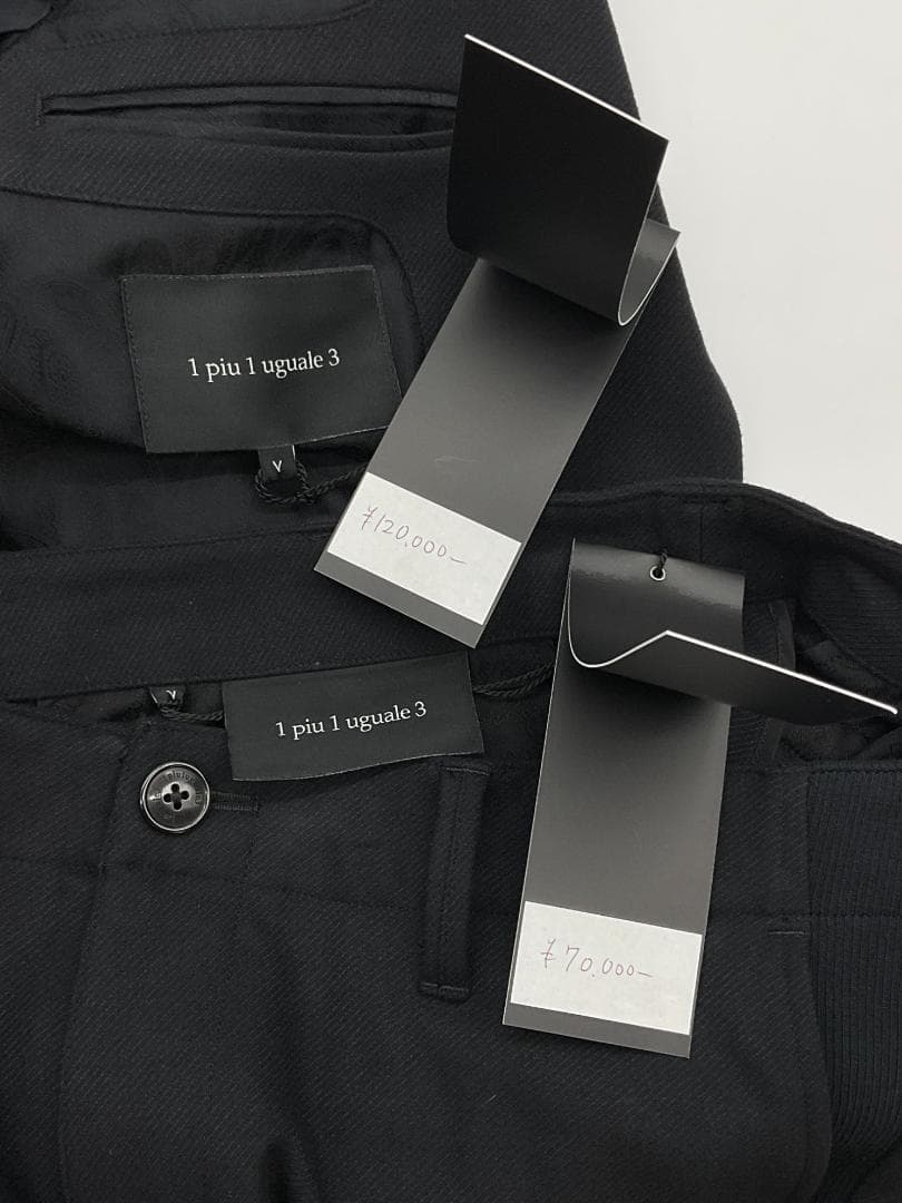 【未使用品】1PIU1UGUALE3 リブセットアップ 定価209000円 5