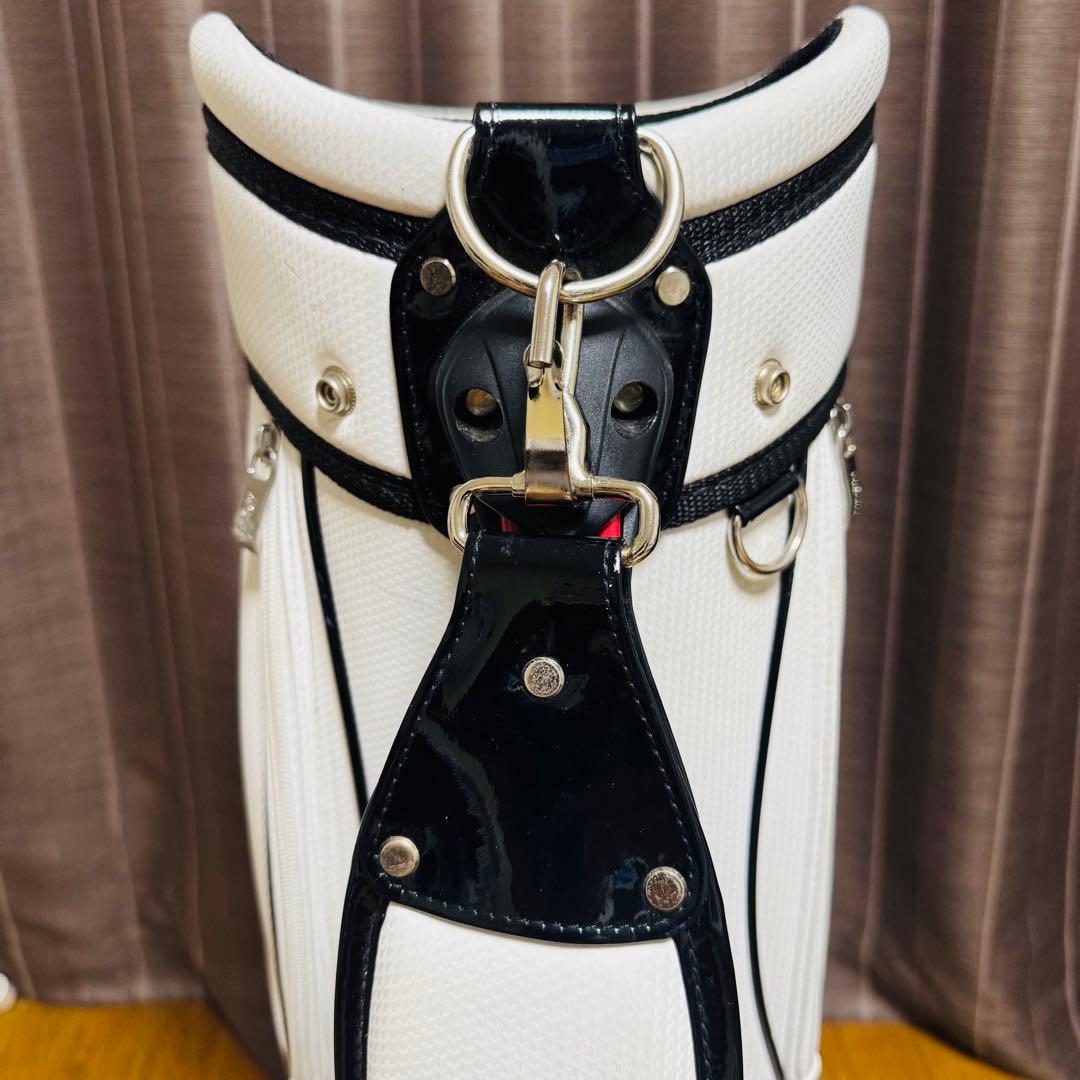 HONMA キャディバッグ ゴルフ バッグ ホワイト 白 White 本間