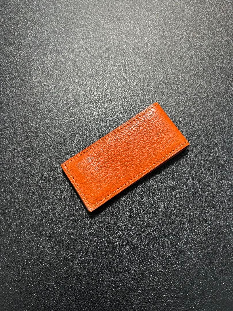 HERMES エルメス マネークリップ シェーブルレザー