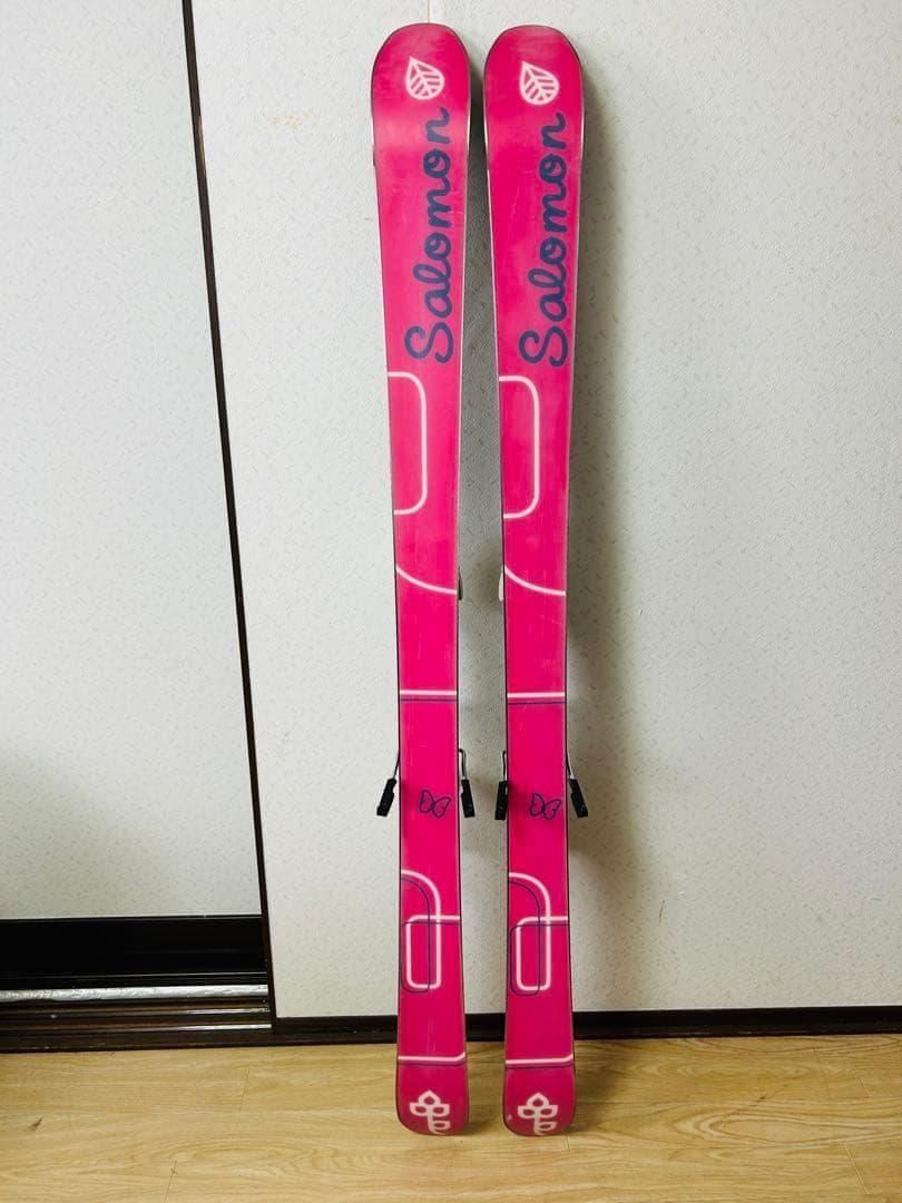 【専用】サロモン Le Ciel 141cm スキー板 ビンディング ストック