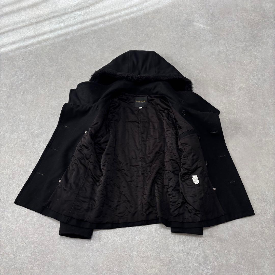 ジャケット・アウター archive BUFFALO BOBS wool coat black y2k