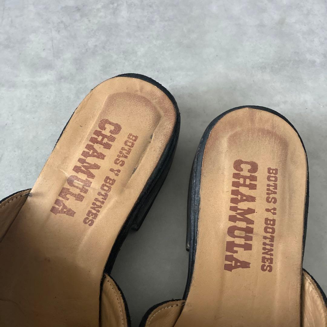 靴 CHAMULA CORBUSIER NEGRO