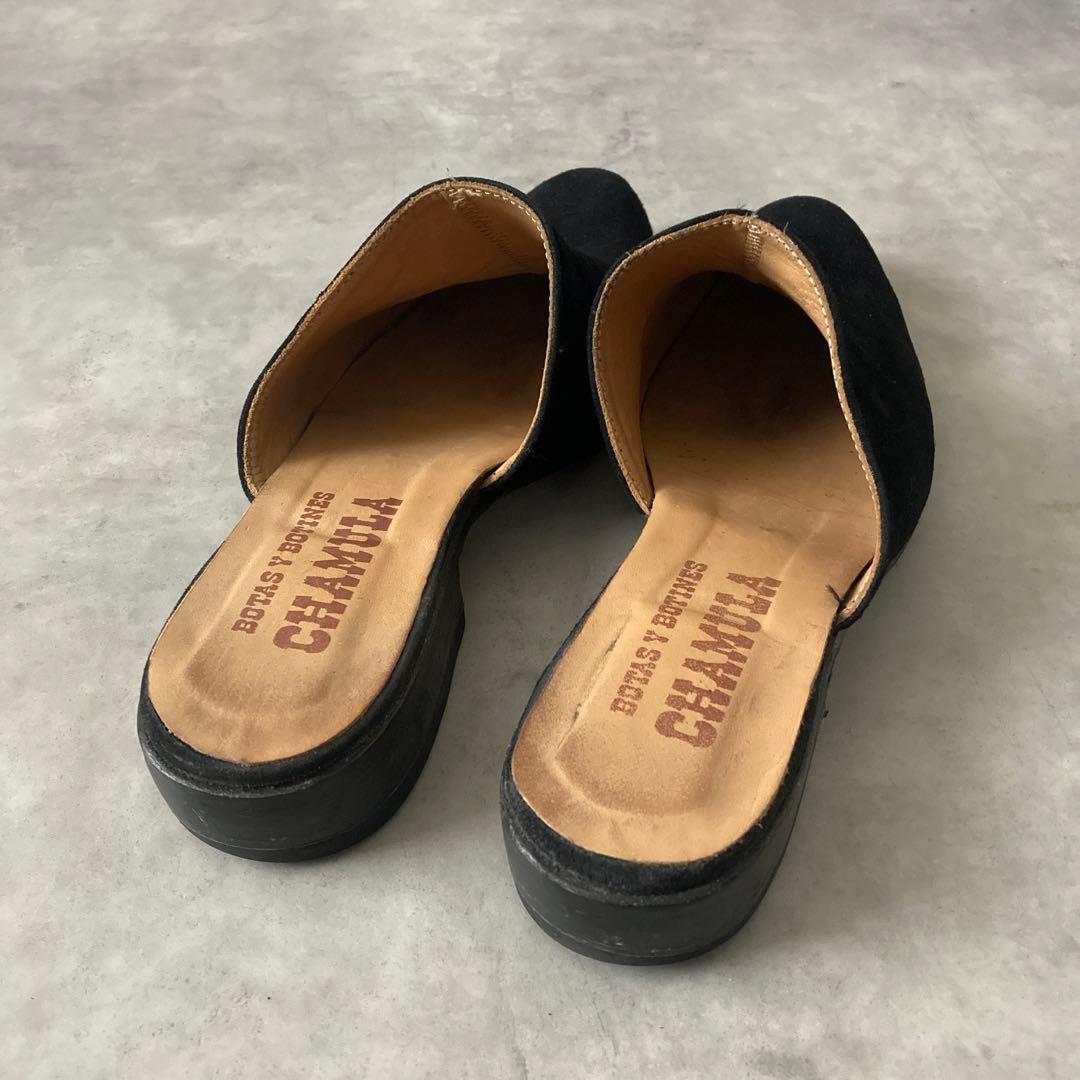 靴 CHAMULA CORBUSIER NEGRO