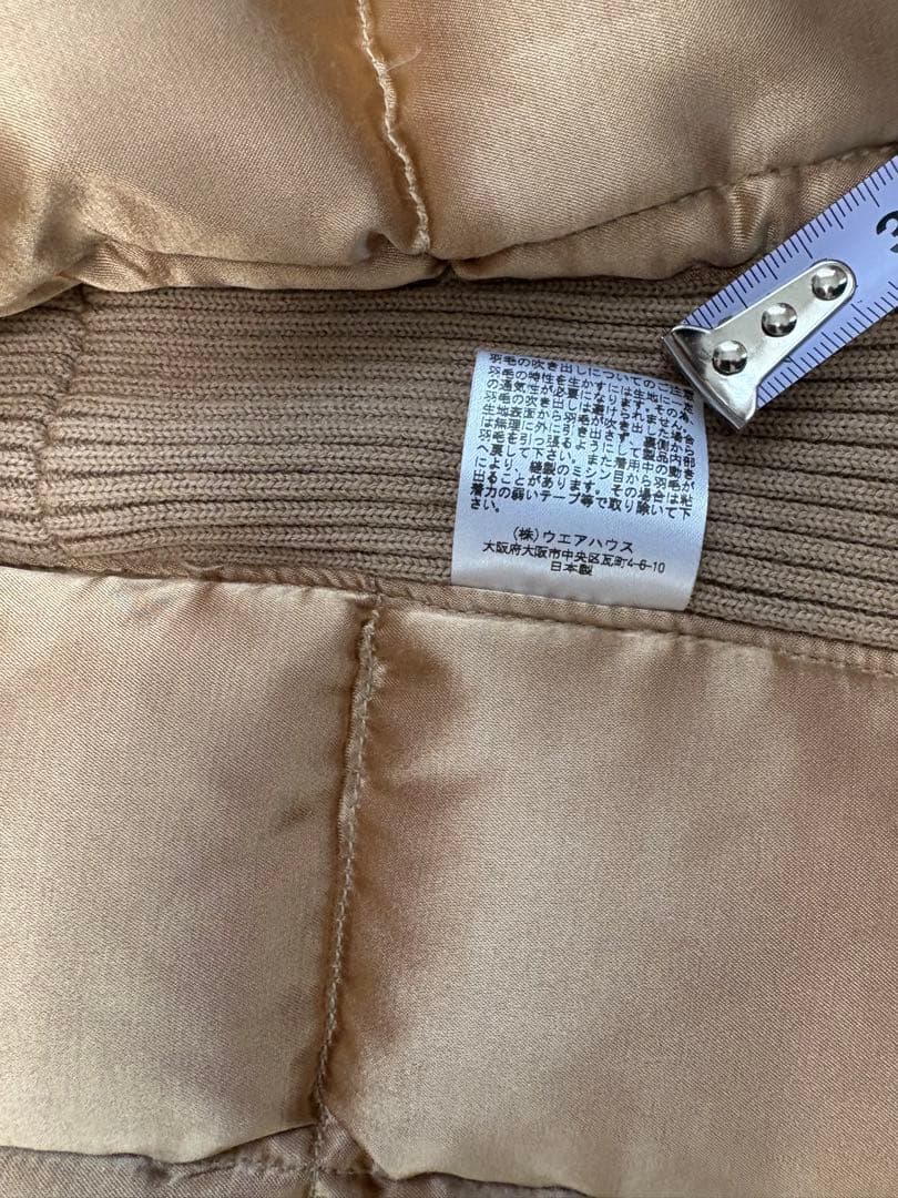 ウエアハウス warehouse ダウンベスト