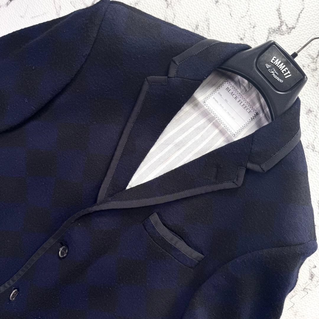 ブラックフリースバイブルックスブラザーズ　テーラードジャケット　ブロックチェック