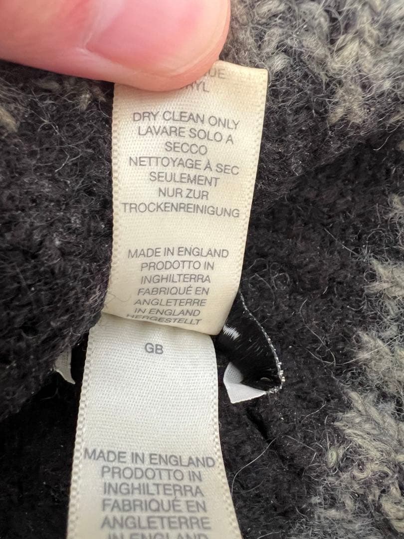 90s paul smith ニットキャップとレザージャケット