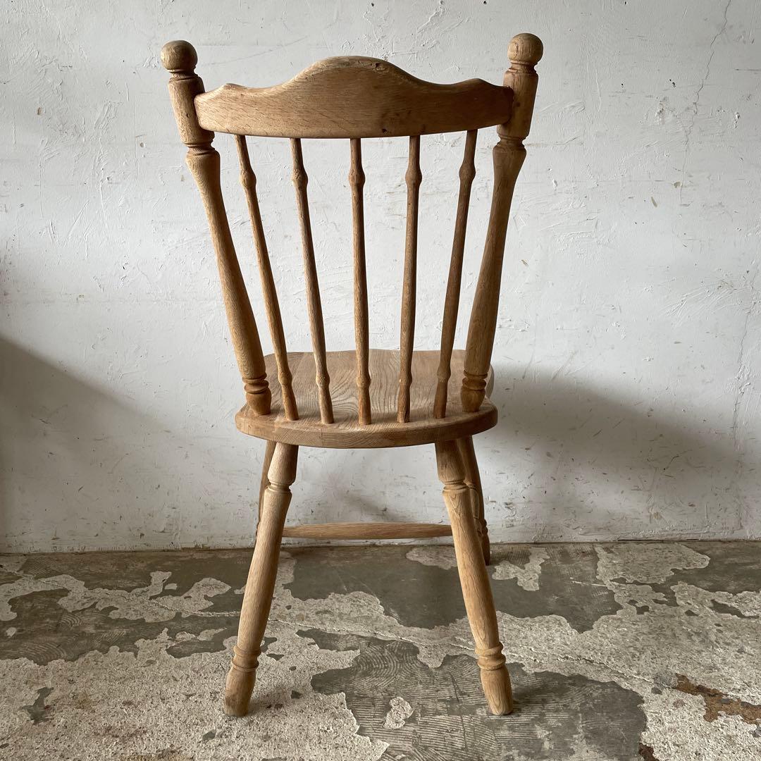 ビンテージ ダイニングチェア　カフェチェア 剥離 no2