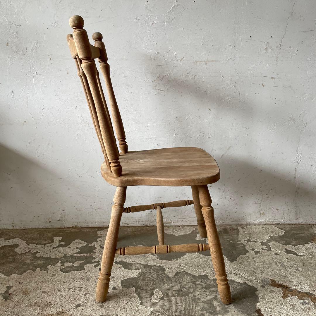 ビンテージ ダイニングチェア　カフェチェア 剥離 no2