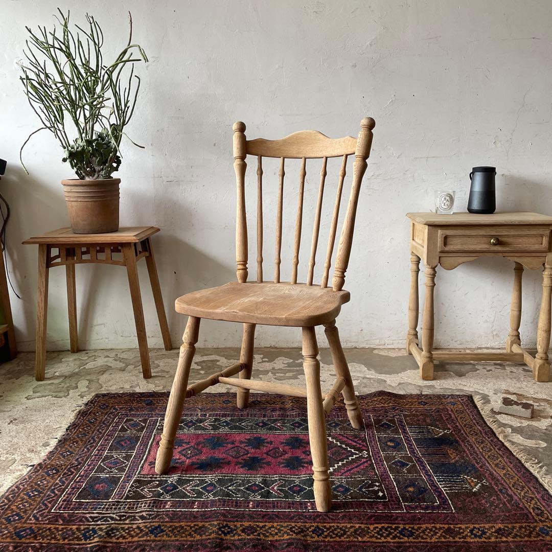 ビンテージ ダイニングチェア　カフェチェア 剥離 no2