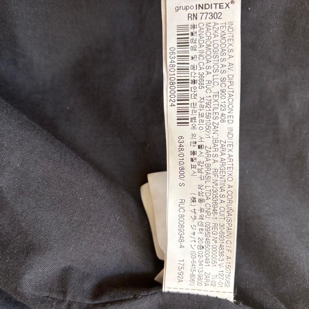 極美品 ZARA SRPLS 完売品 ミリタリー ウール ロングコート M相当