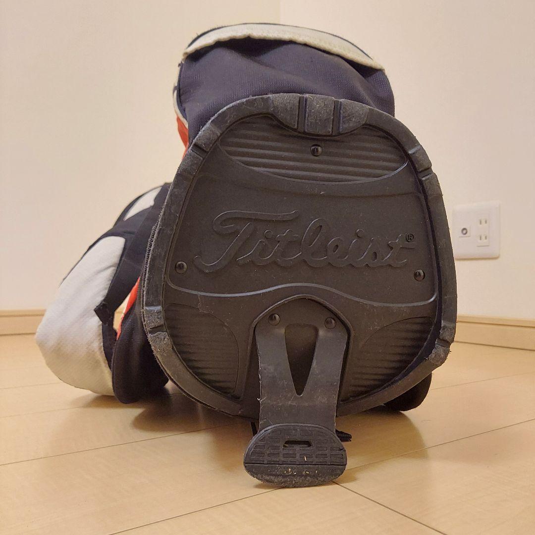 Titleist タイトリスト 軽量 キャディバック スタンド 白/黒/赤
