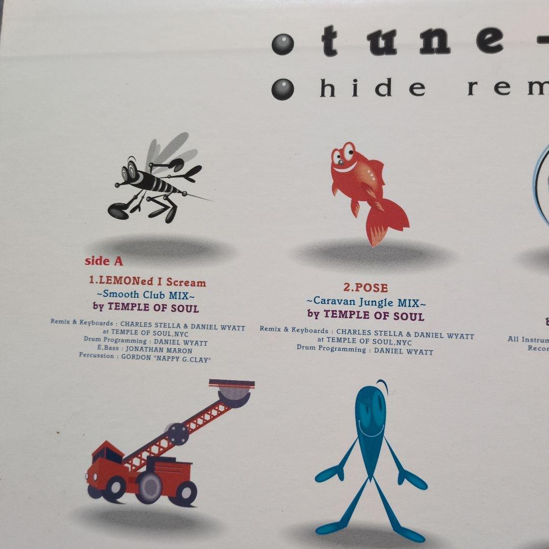 希少 hideレコード remixes tune-up レモネードXJAPAN