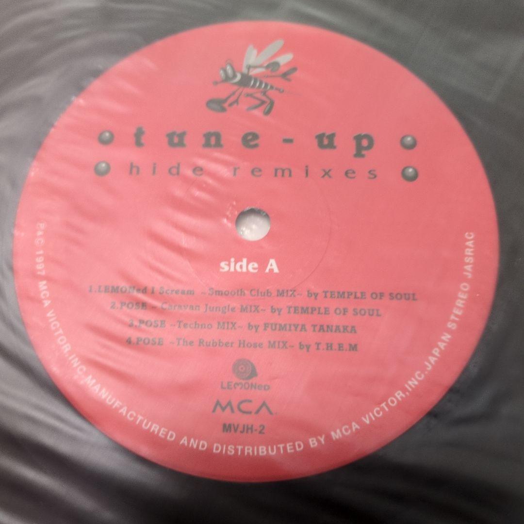 希少 hideレコード remixes tune-up レモネードXJAPAN