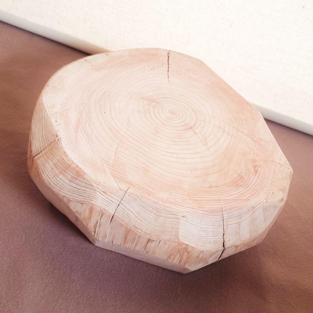 天然アロマ 東濃ひのき テーブル 飾り台 無垢無塗装 オーガニック