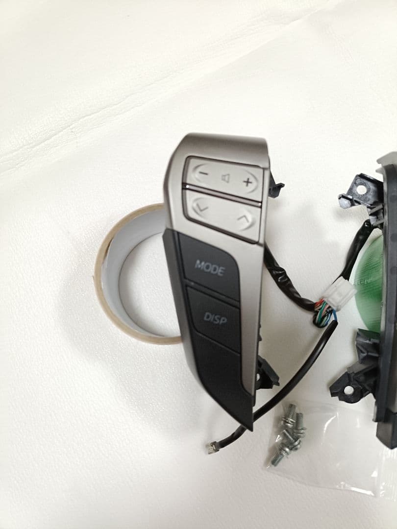 【LED打ち替え品】20ヴェルファイアアルファードステアリングスイッチホワイト白