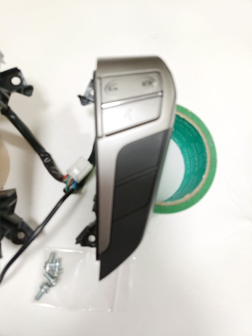 【LED打ち替え品】20ヴェルファイアアルファードステアリングスイッチホワイト白