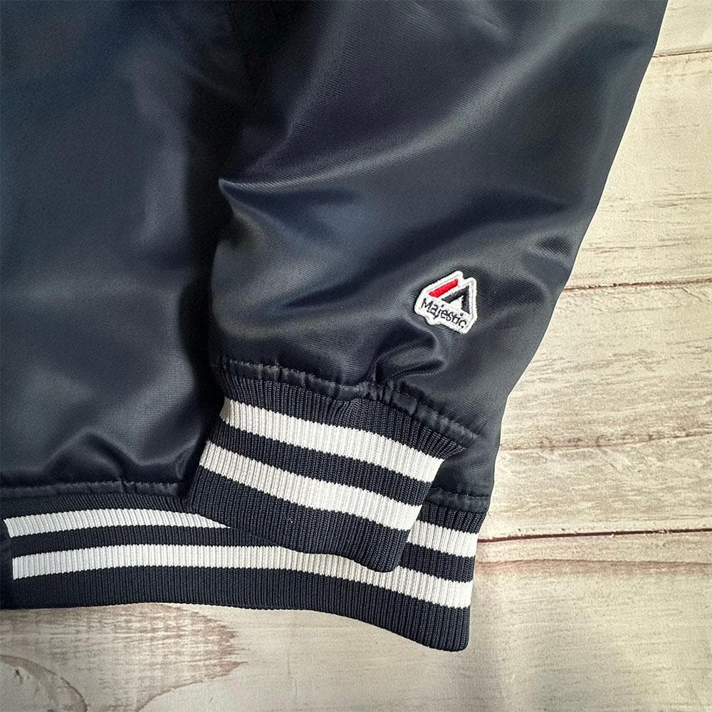 New York Yankees スタジャン majestic ネイビー XL