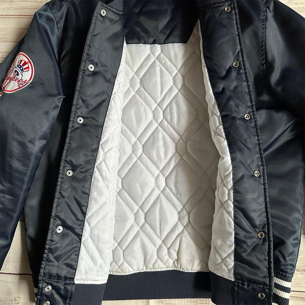 New York Yankees スタジャン majestic ネイビー XL