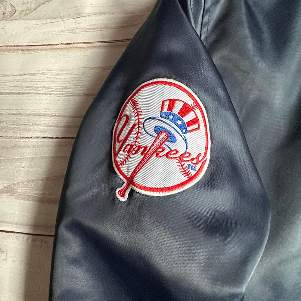New York Yankees スタジャン majestic ネイビー XL