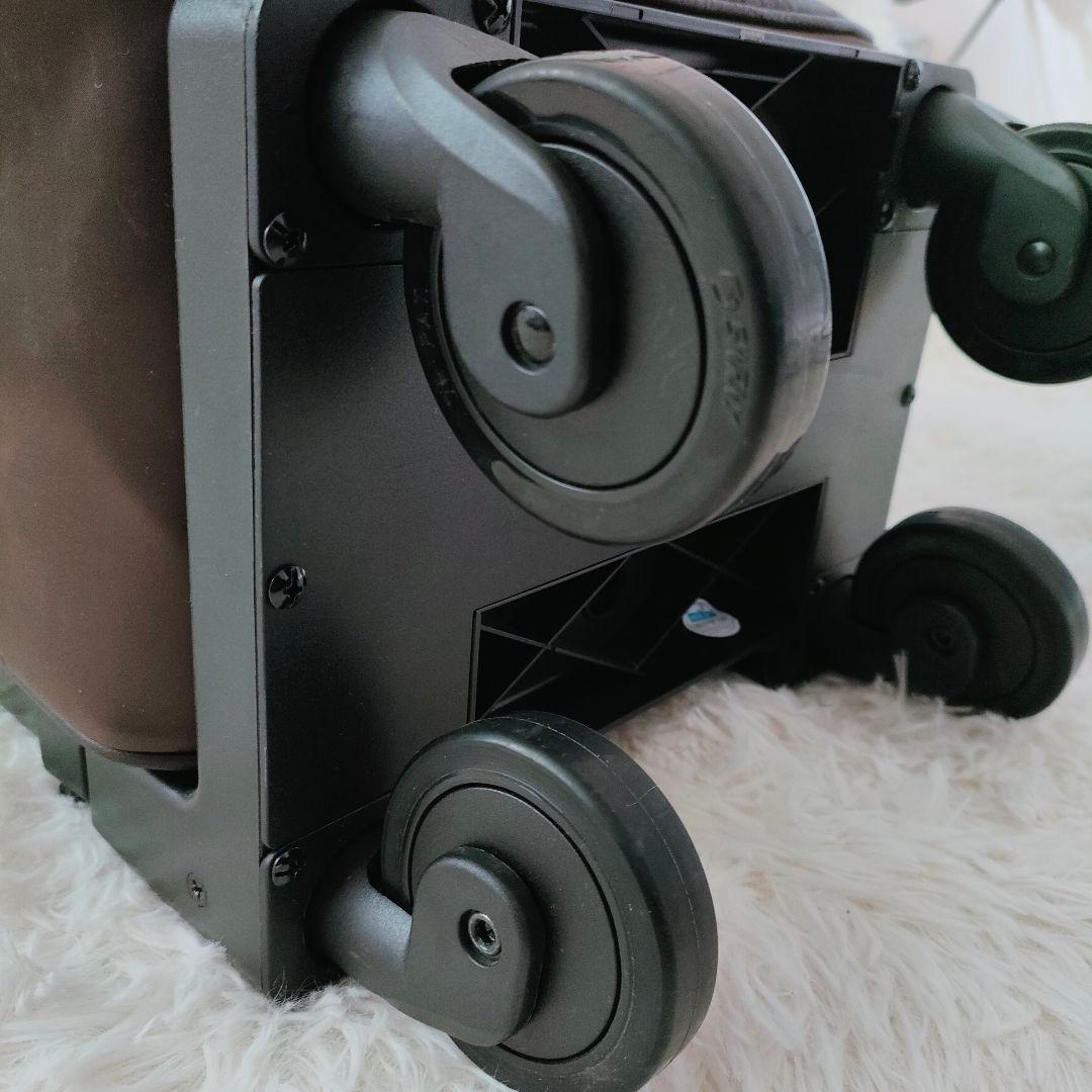 美品✨スワニー　D371 リニーエII　キャリーバッグ 　ショピングカート 茶色