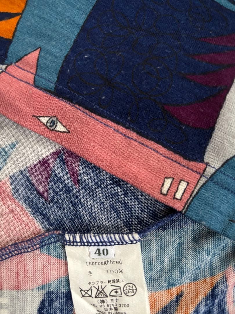 ミナペルホネン　サラブレッド　カットソー40