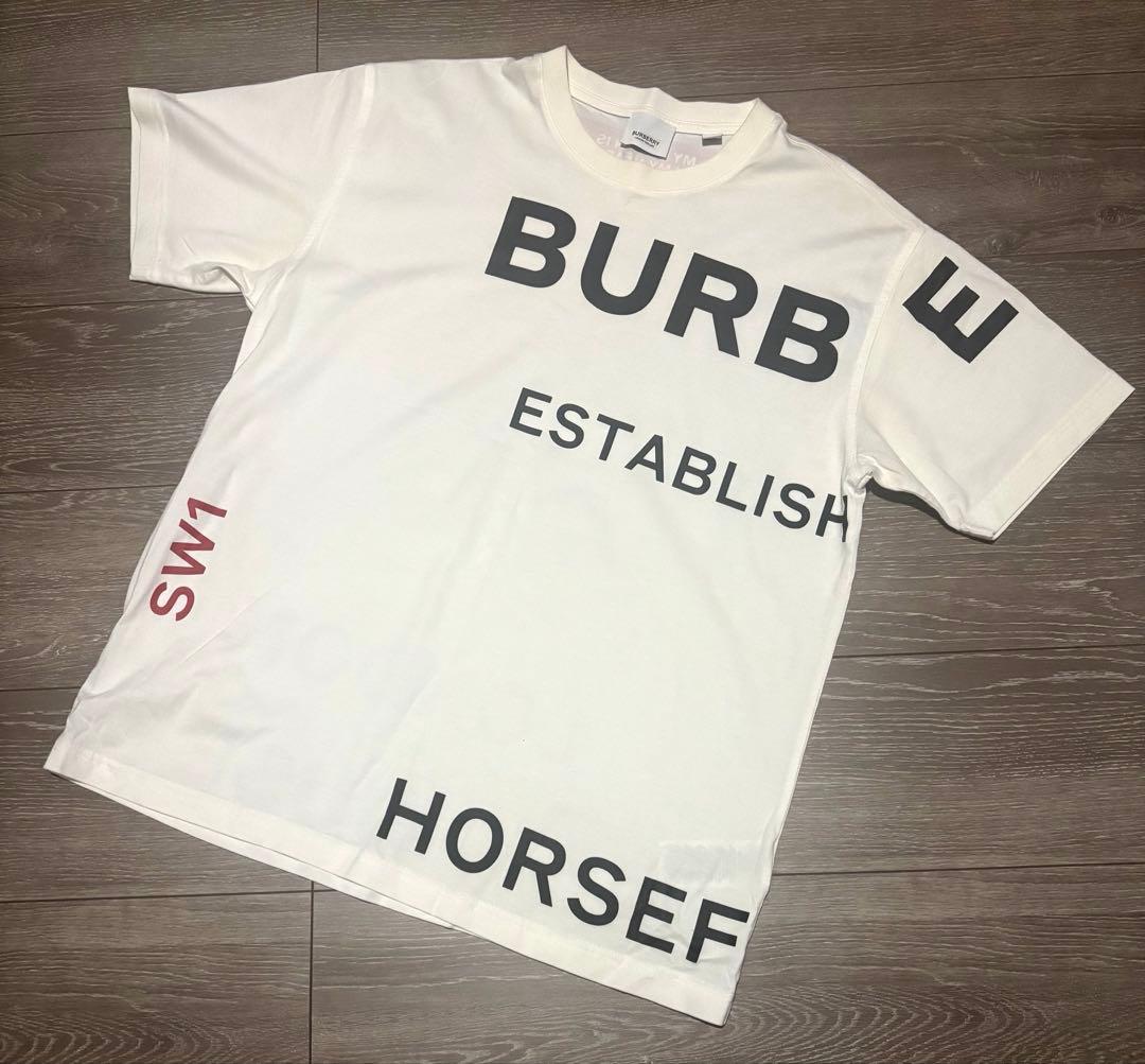 BURBERRY バーバリー ホースフェリー Tシャツ XS レディース