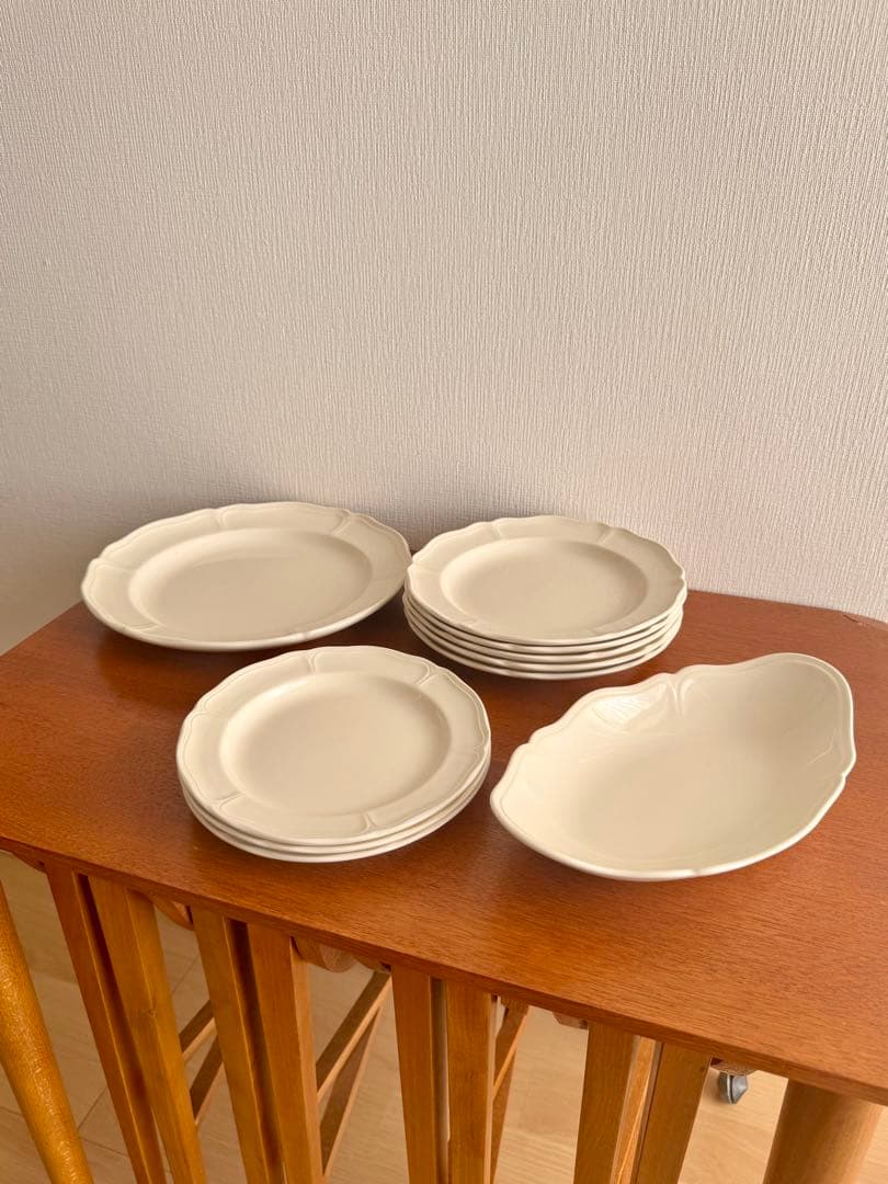 ウェッジウッドクイーンズプレーン　プレート10枚