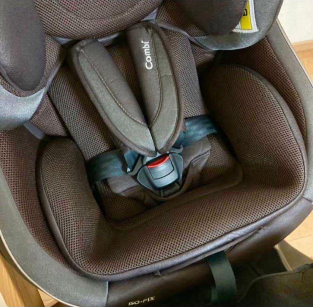 【ほぼ未使用】コンビ チャイルドシート クルムーヴスマートisofix ブラウン