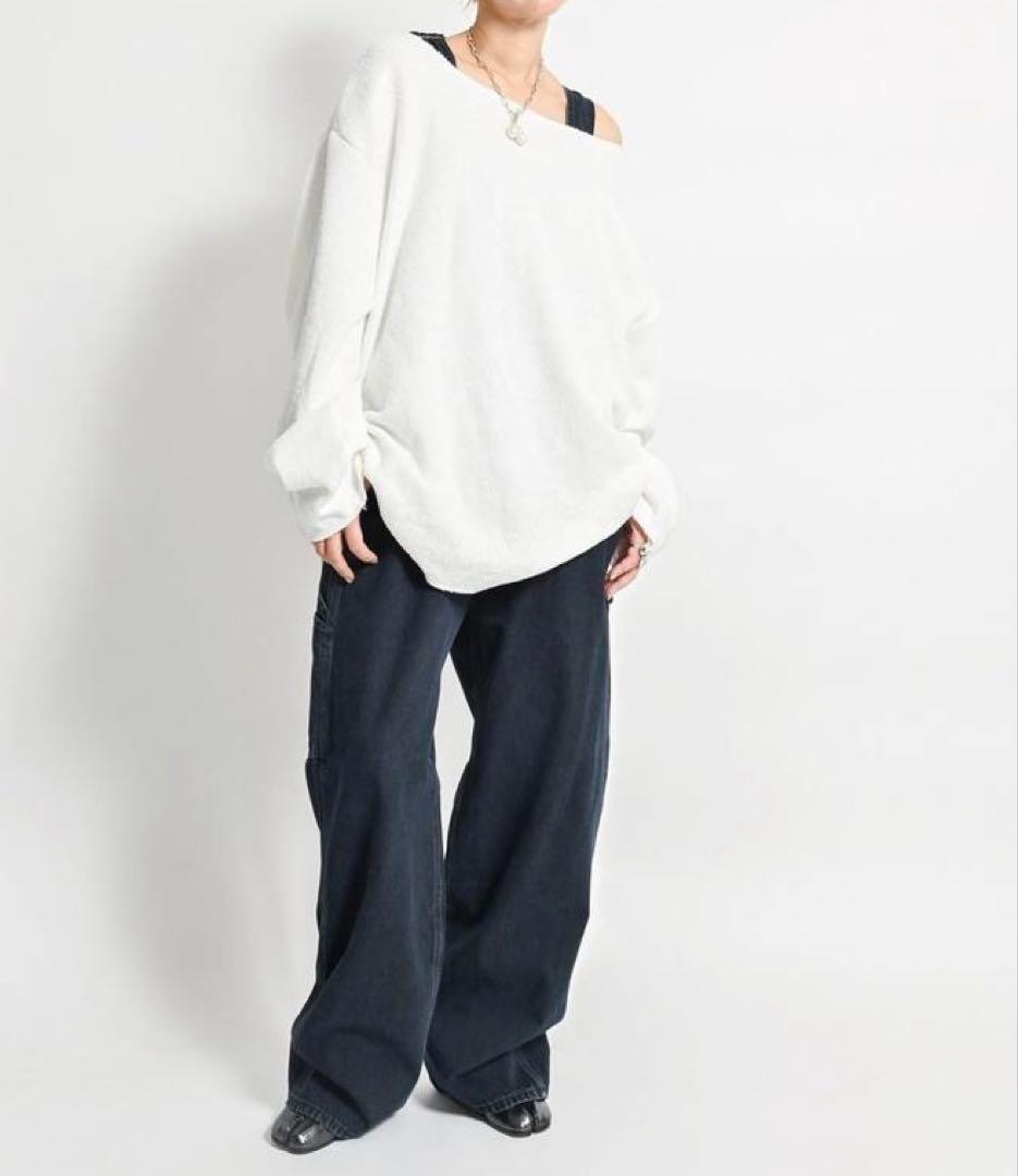 CITYSHOP ウォッシュプルオーバーホワイト