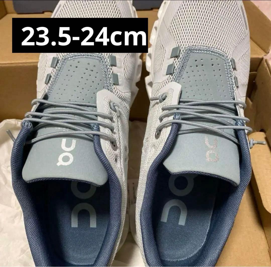 クラウドモンスターOn ランニングシューズ グレー/ネイビー 24