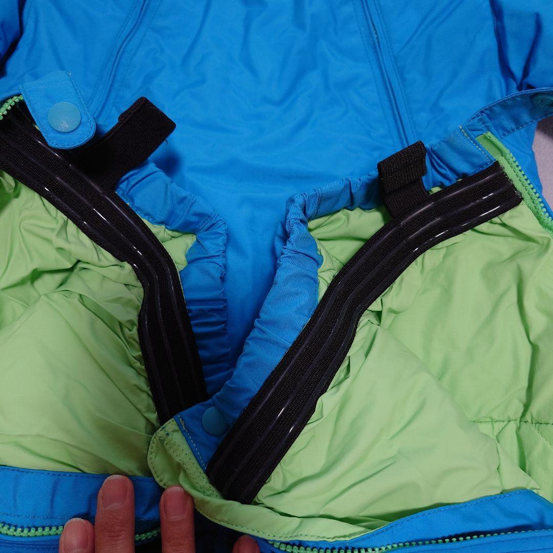 【美品】mont-bell スノーウェア　 90サイズ　モンベル　グローブ付