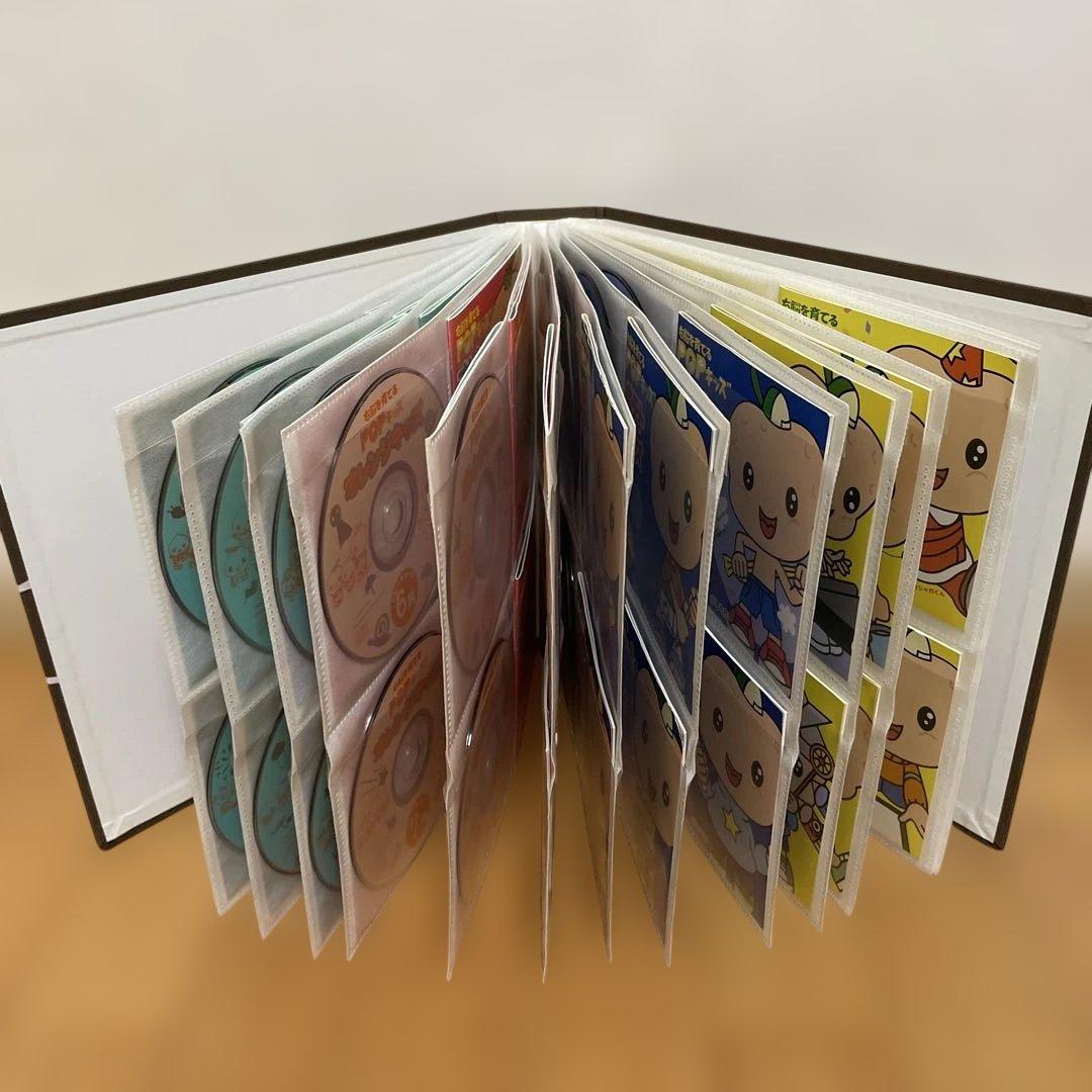 七田式 POPオレンジキッズ、ポテトキッズ CDセット 全48枚