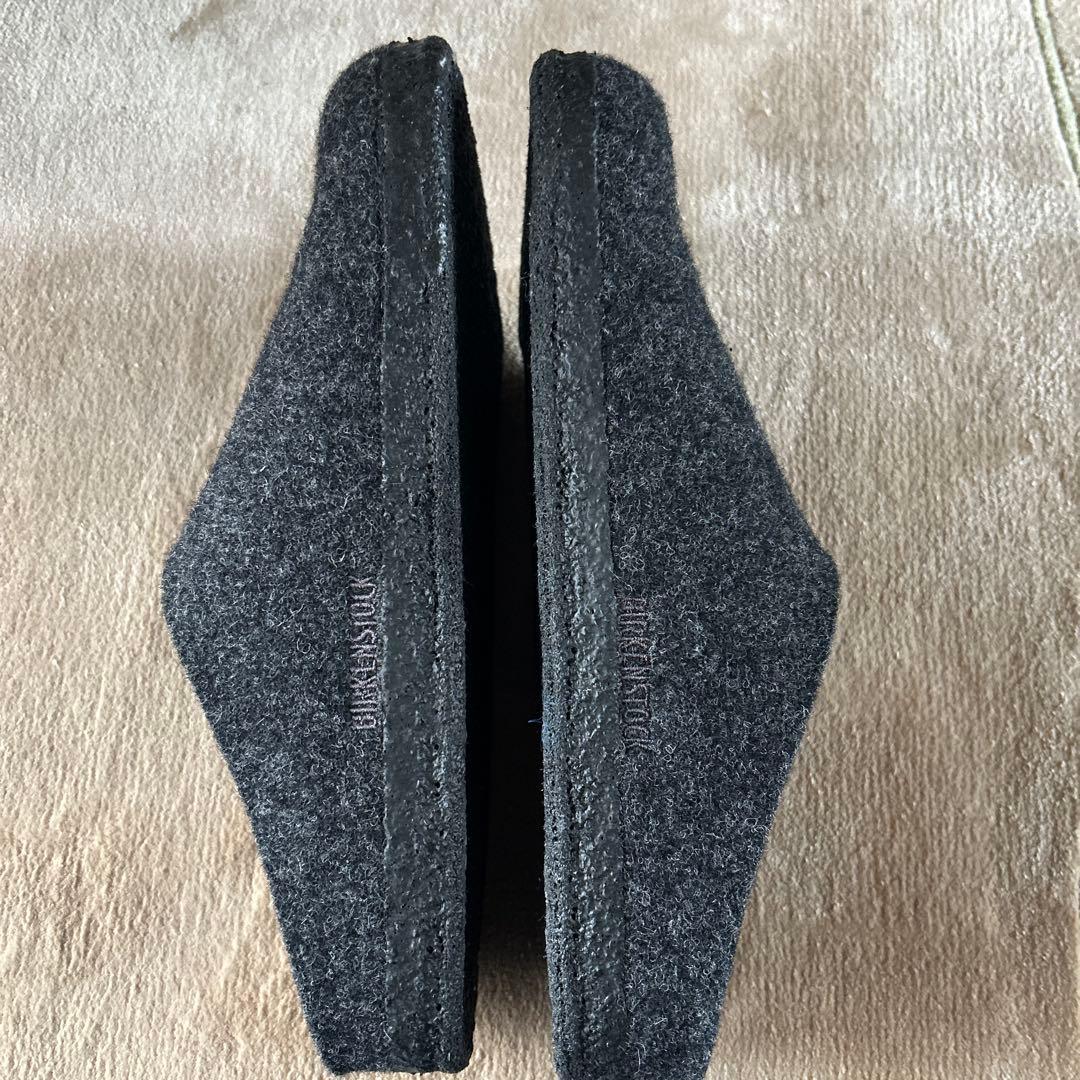 BIRKENSTOCK Zermatt ダークグレー ルームシューズ 40