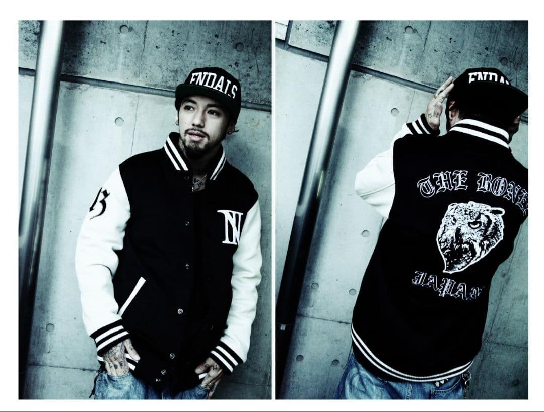 The BONEZ STADIUM JACKET、L