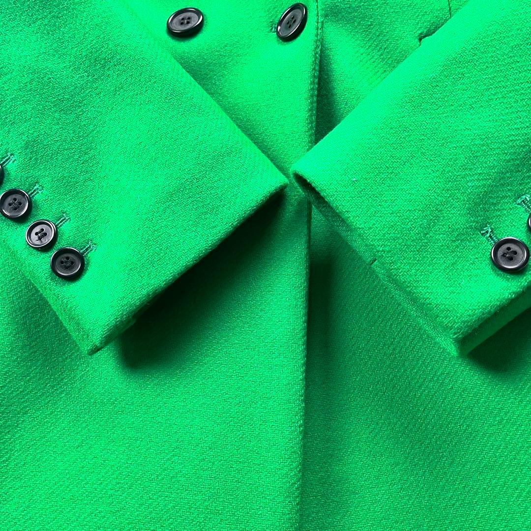 極美品✨ ZARA ザラ MANTECO生地 ロングコート 1ボタン 緑