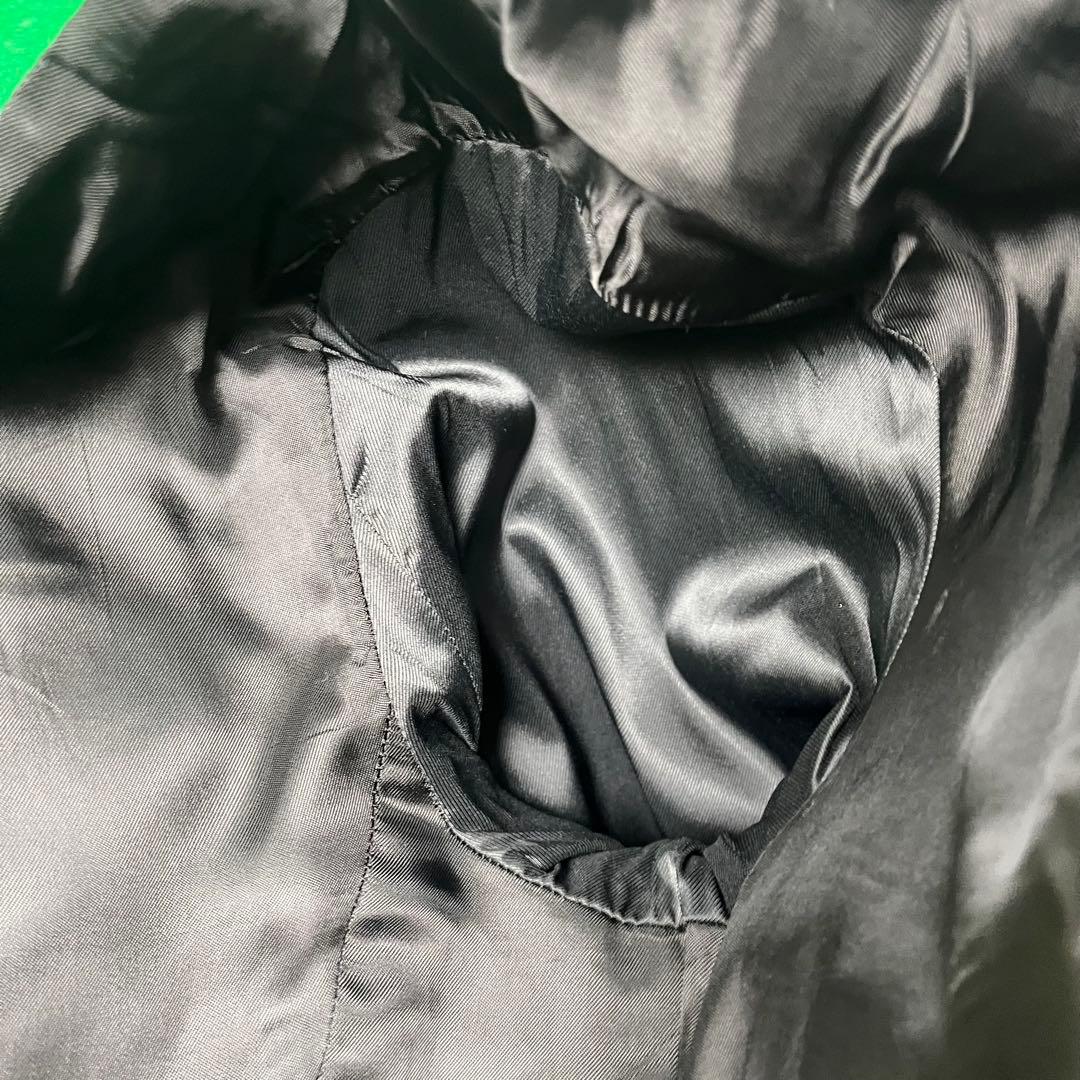 極美品✨ ZARA ザラ MANTECO生地 ロングコート 1ボタン 緑