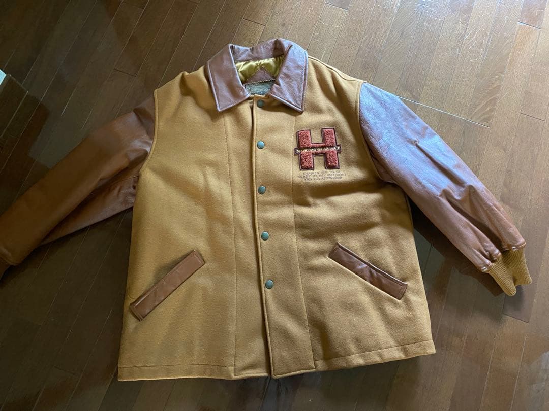HAI SPORTING GEAR スタジャン ジャケット 牛革