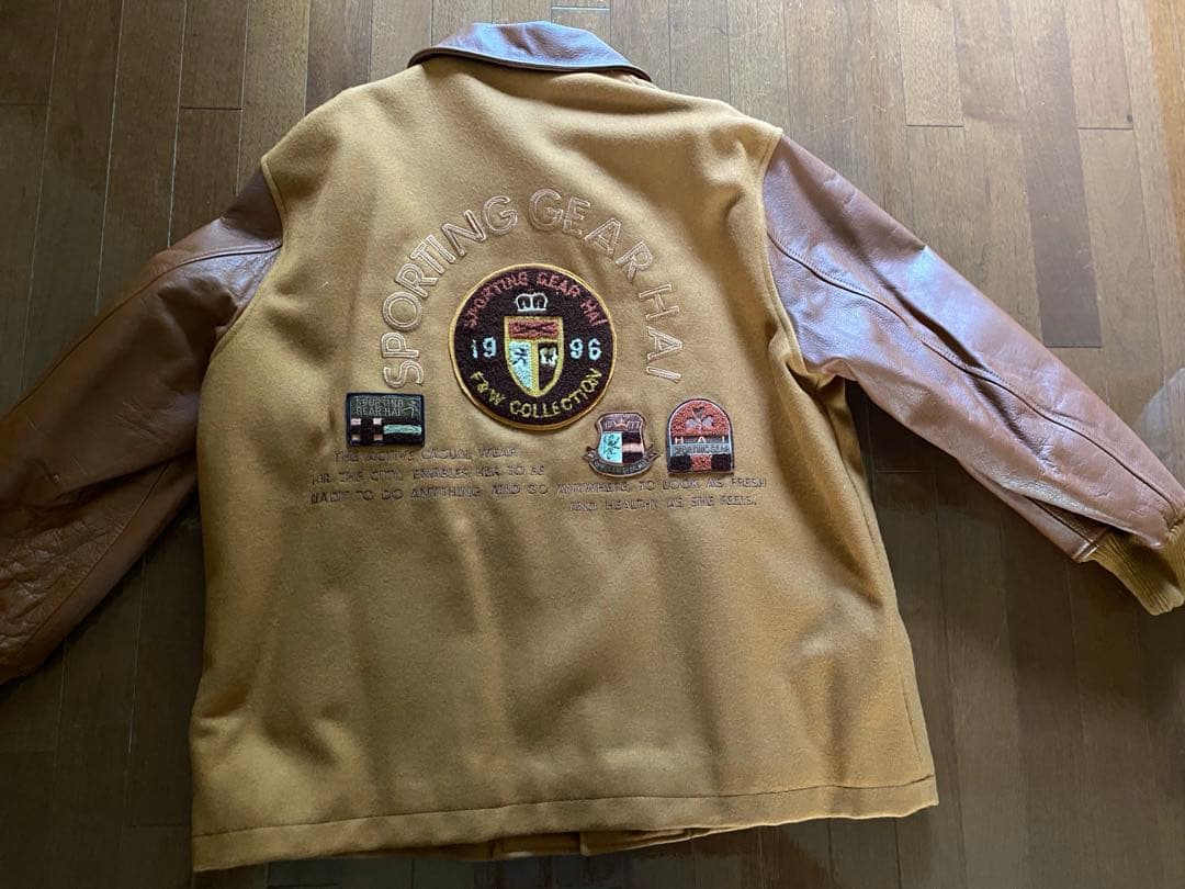 HAI SPORTING GEAR スタジャン ジャケット 牛革