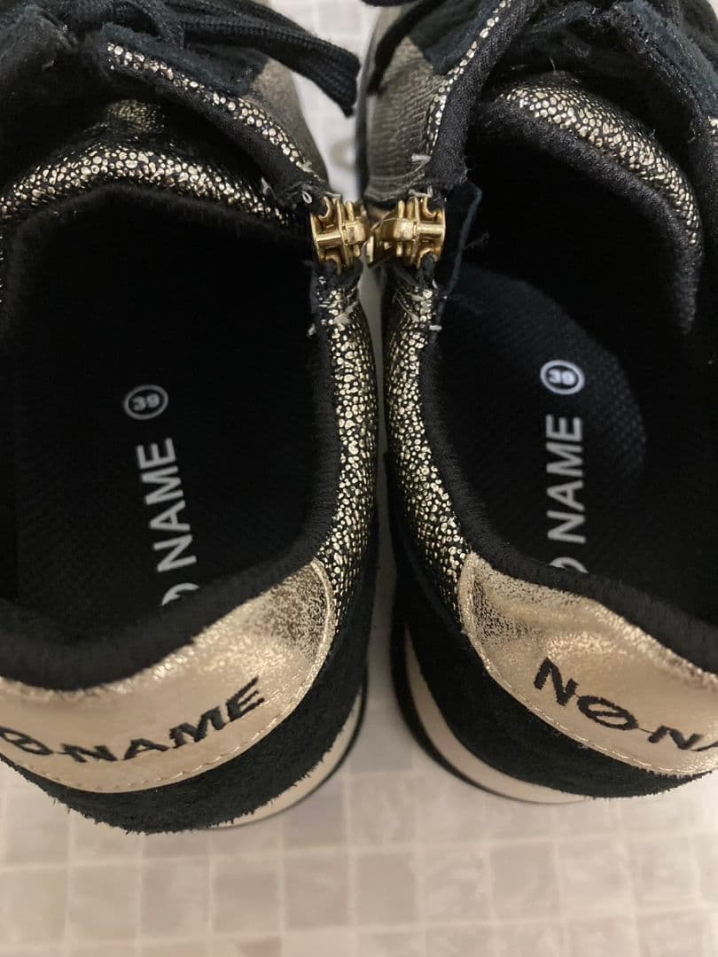 2/11終了 NO NAME スピードジョガー BLACK×GOLD