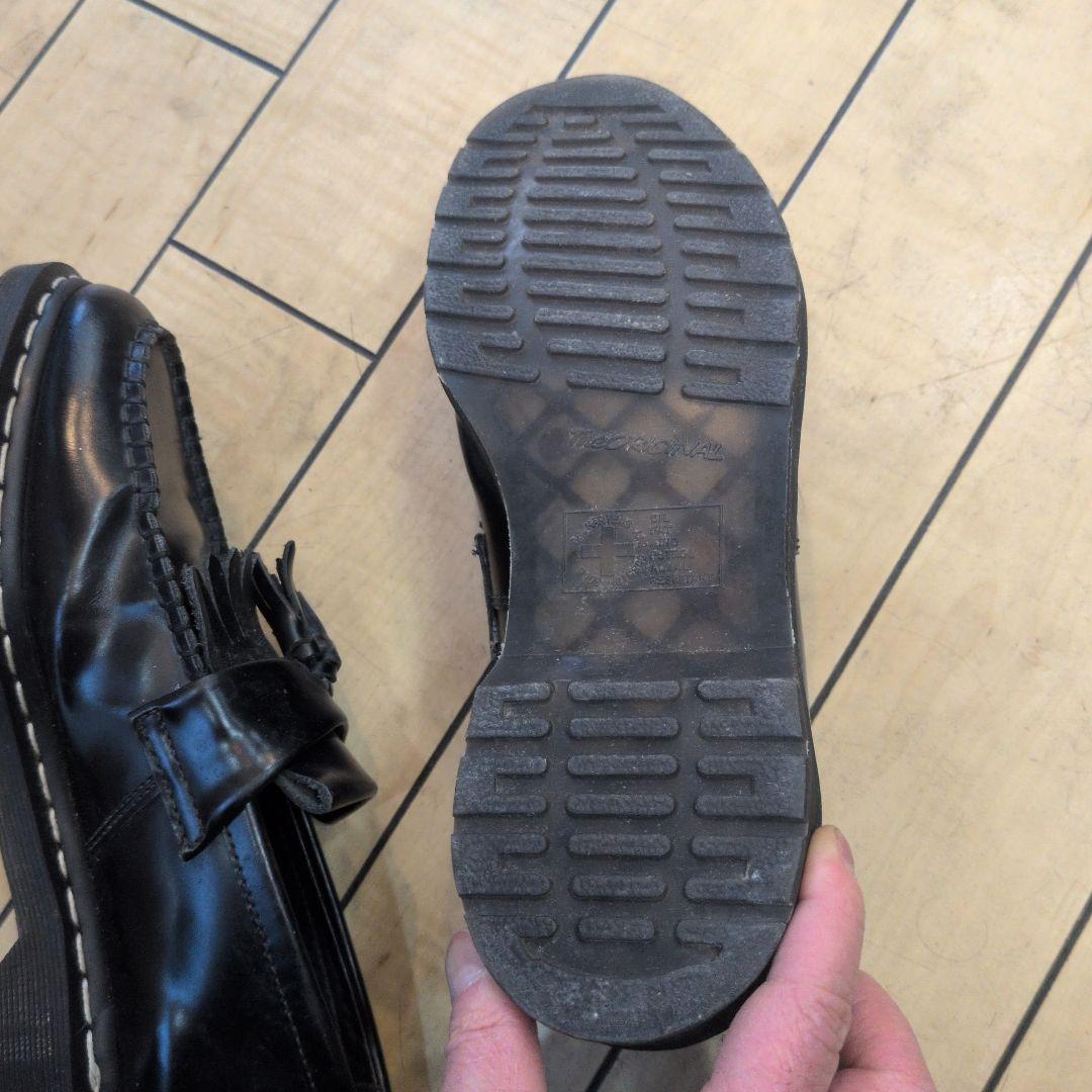 ドクターマーティン　タッセルローファー黒ローファー