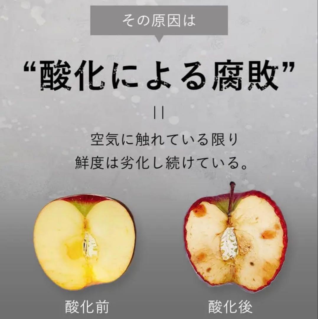 【新品未使用】OoBLE オーブル 真空保存容器 BLACK ノーマル 13L