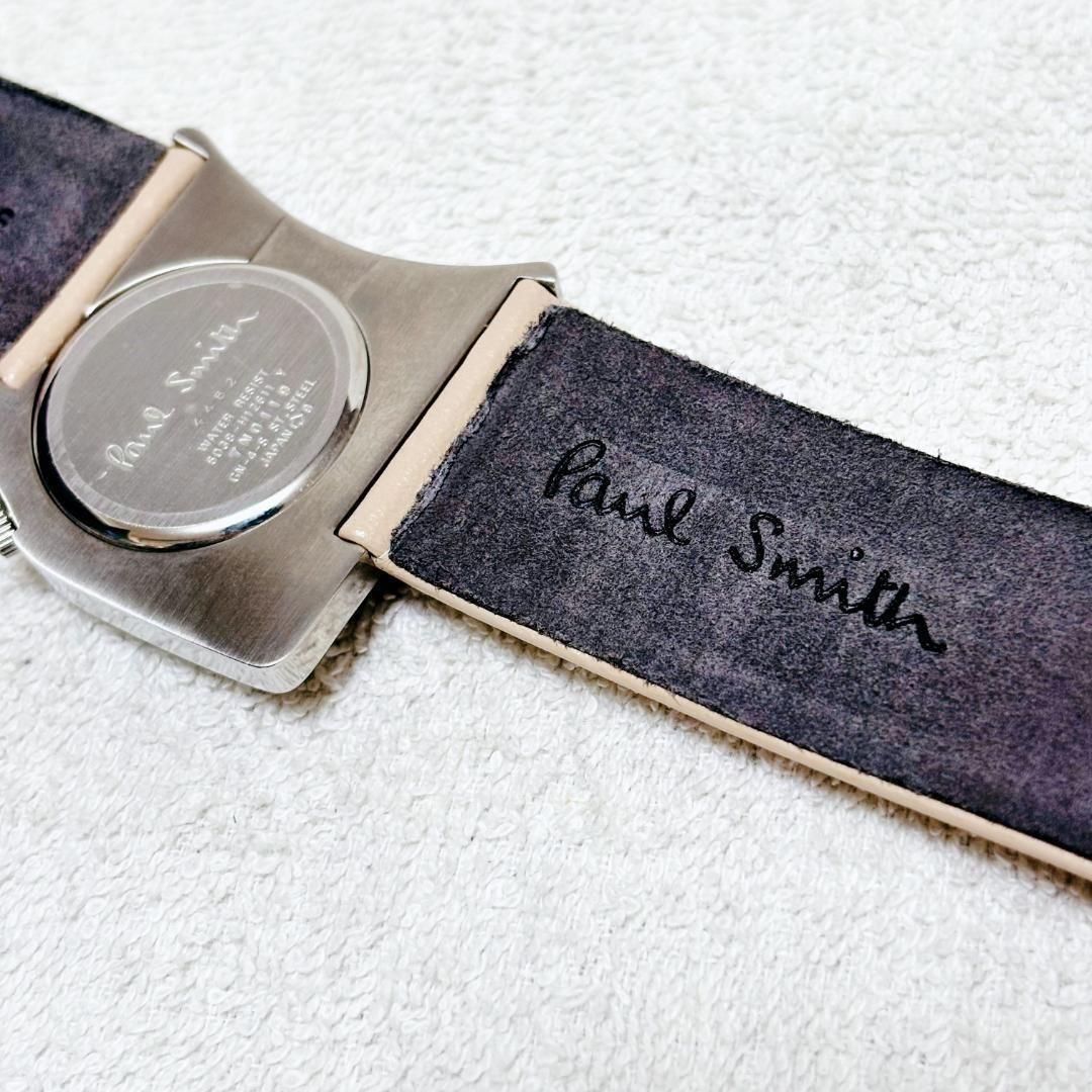 【レア】 美品 ポールスミス 6038-H12611 アシンメトリー 腕時計