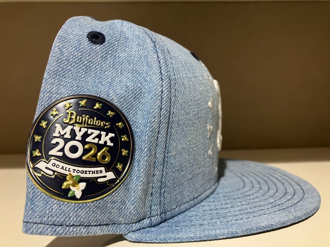 【限定・希少・新品未着用】オリックス 宮崎キャンプ キャップ2026 水色