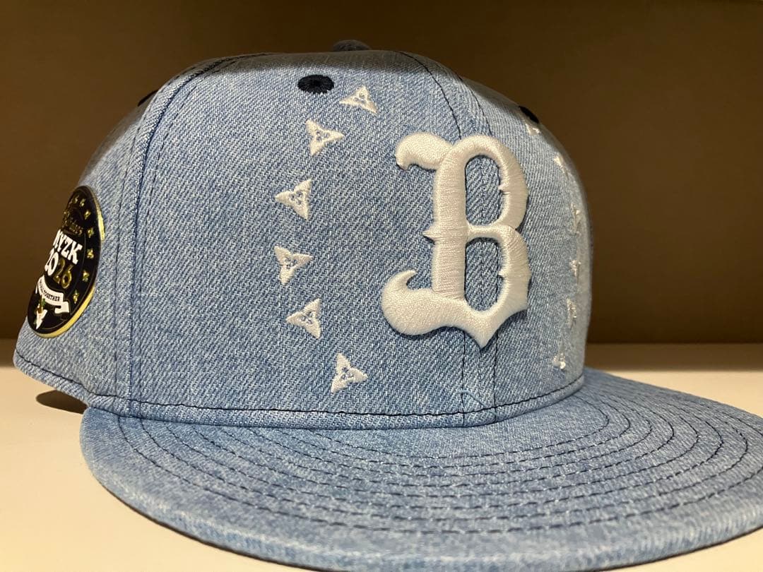 【限定・希少・新品未着用】オリックス 宮崎キャンプ キャップ2026 水色