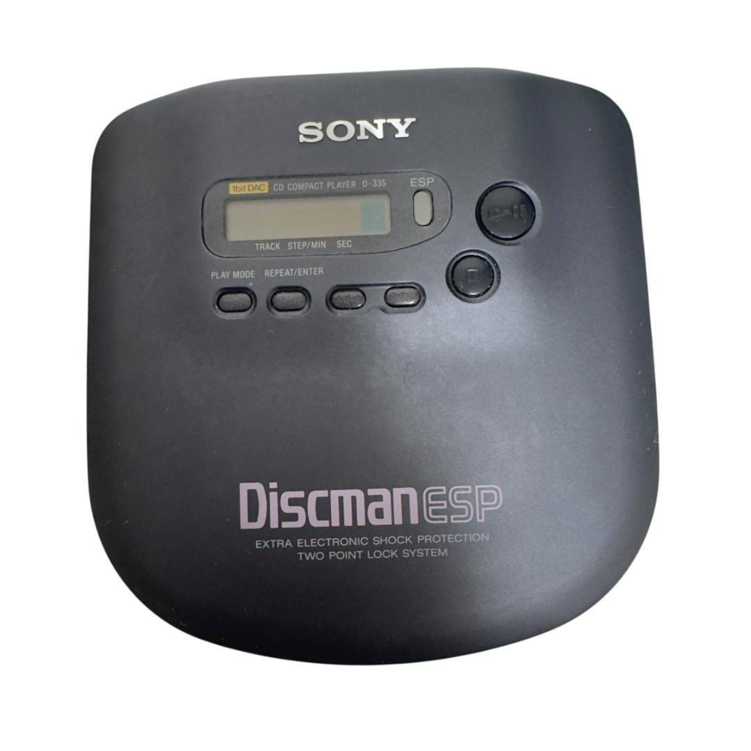 SONY ESP D-335 ディスクマン ポータブル CDプレイヤー