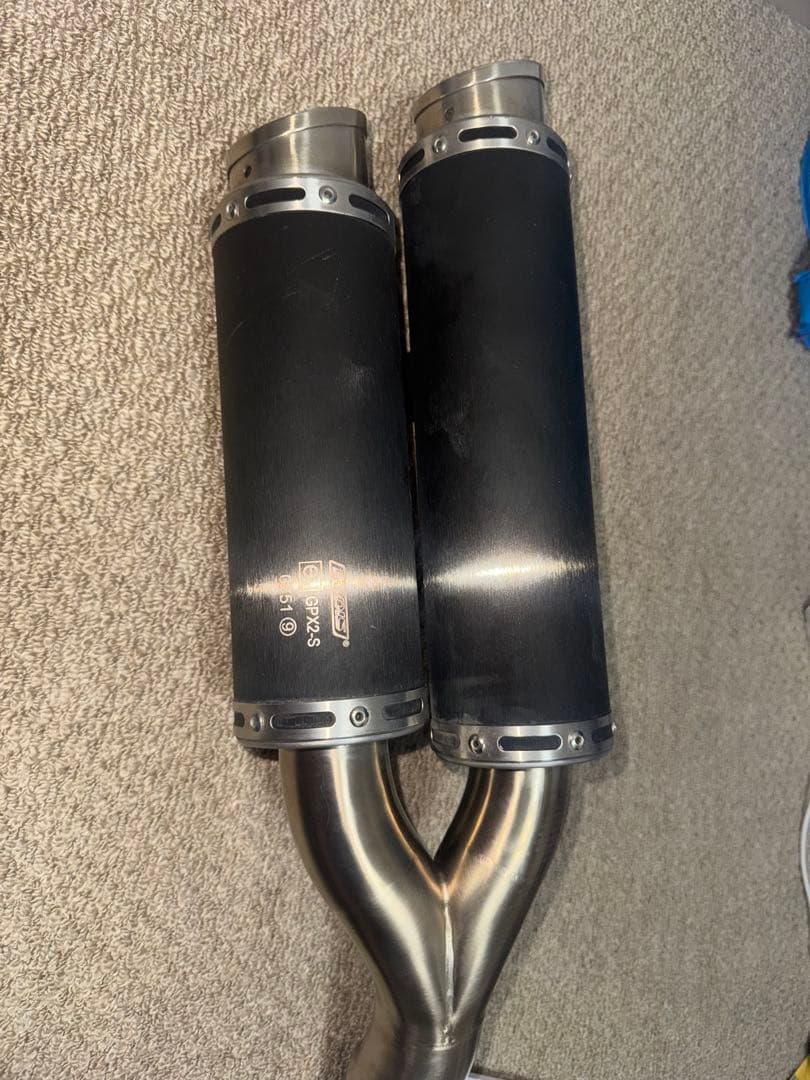 s1000rr 2015-16年式 BODIS GPX2-S デュアルマフラー