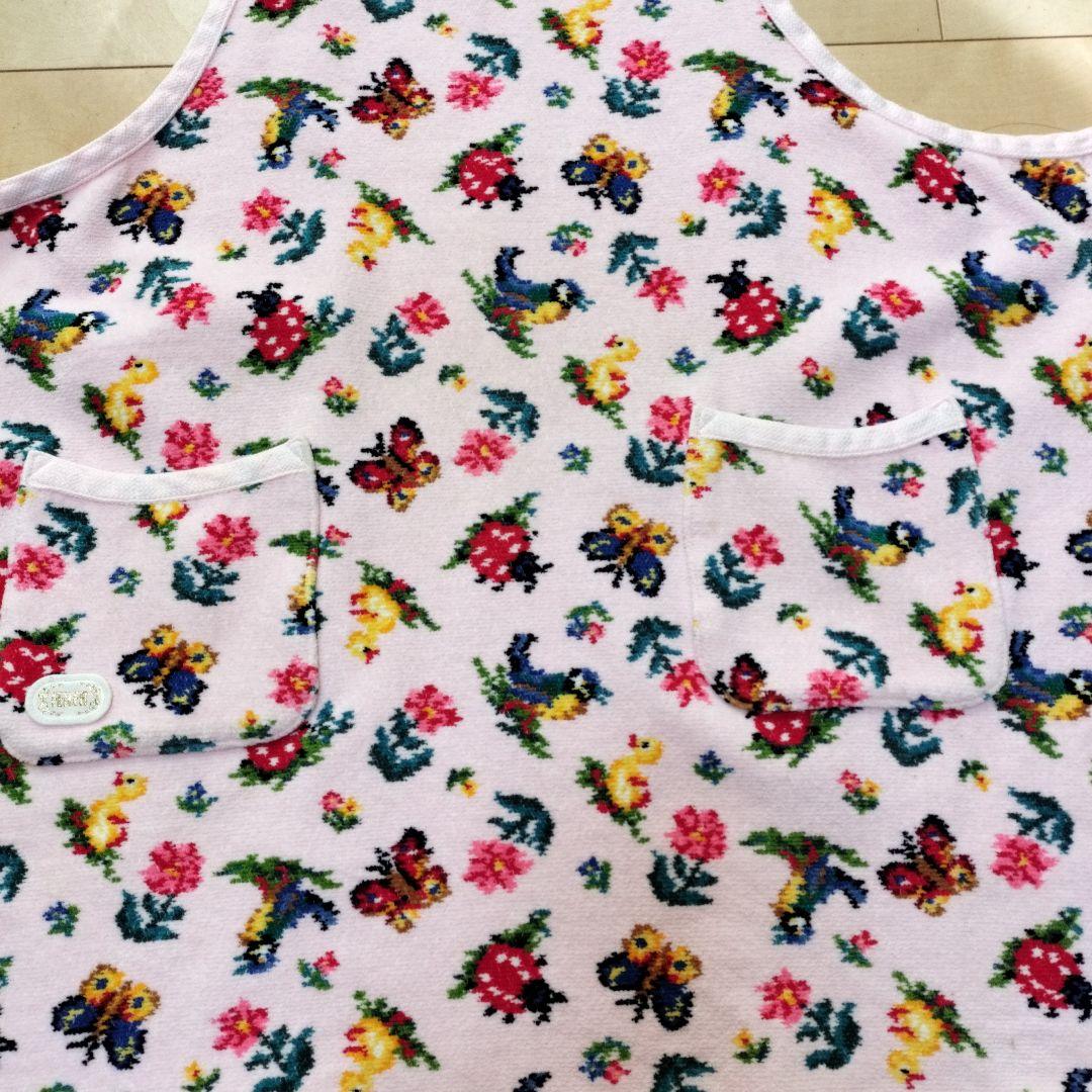 フェイラー　エプロン　ハイジ　ピンク